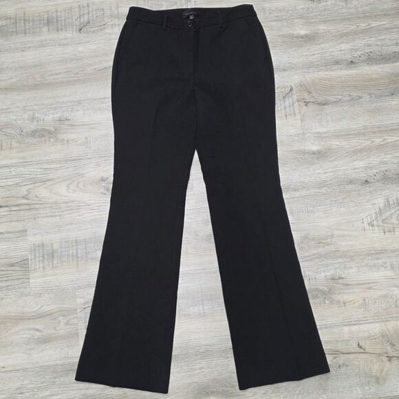 Talbots Raleigh Black Dress Trouser Pants Size 6 - Picture 3 of 10